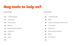 Any tools to help us?