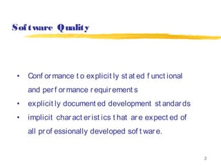 Software quality assurance | PPT