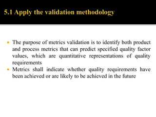 Software quality metrics methodology _tanmi kiran | PPTX