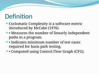 SOFTWARE QUALITY METRICS & RELIABILITY CHAPT-2.pptx
