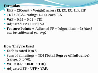 Software Tdi Algorithm SOFTWARE QUALITY METRICS & RELIABILITY CHAPT-2.pptx