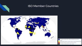 ISO Member Countries
 