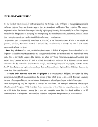 Software re engineering