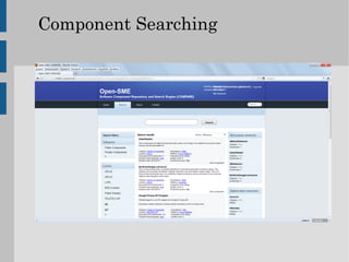 Component Searching
 