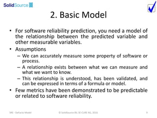 Software Reliability Engineering | PDF