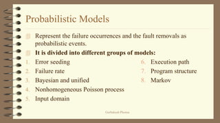 Software Reliability Models Error Seeding Model And Failure Model Iv Pdf