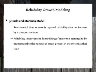 Software reliability | PPTX
