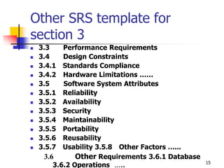 Software Requirement Specification | PDF