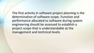 Software scope | PPTX