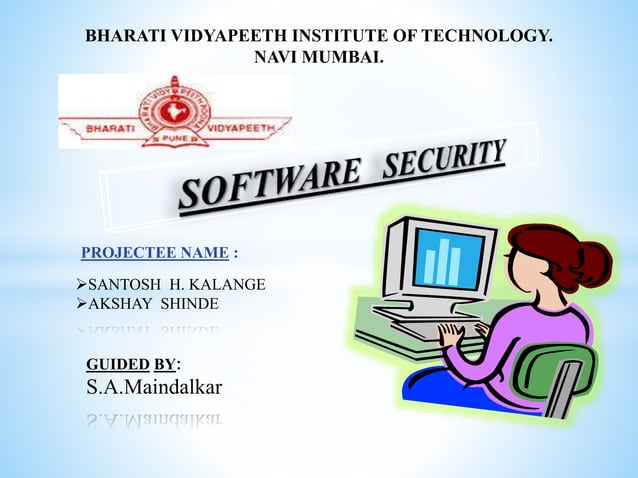 Software security | PPSX | Operating Systems | Computer Software and ... image.
