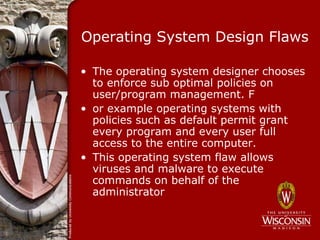 System Flaws Software Security (Vulnerabilities) And Physical Security | PPT