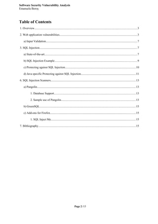 Software Security - Vulnerability&Attack | PDF