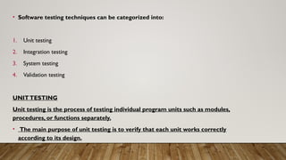 software testing and quality assurance seminar.pptx
