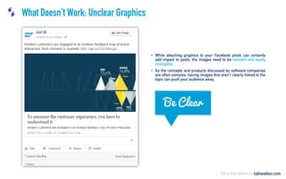 What Doesn’t Work: Unclear Graphics
•
•
Be Clear
 