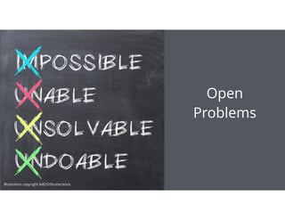 Open 
Problems
Illustration copyright Ai825/Shutterstock
 