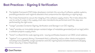 © 2022 Grant Thornton LLP | All rights reserved | U.S. member firm of Grant Thornton International Ltd 13
▪
▪
▪
▪
▪
▪
 
