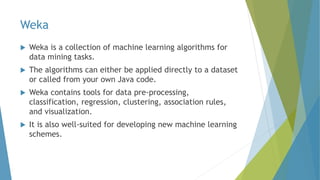 Softwares used in data mining | PPT