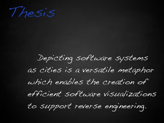 Software Systems as Cities