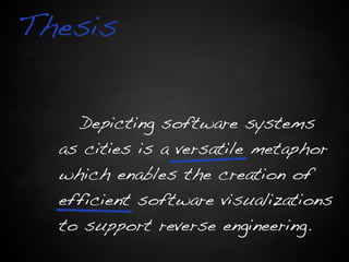 Software Systems as Cities