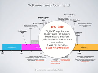 Software Takes Command by Manovich | PDF