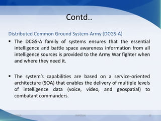 Software technologies in defence ppt | PPTX