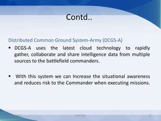 Software technologies in defence ppt | PPTX
