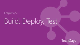 Chapter 2/5


Build, Deploy, Test
 