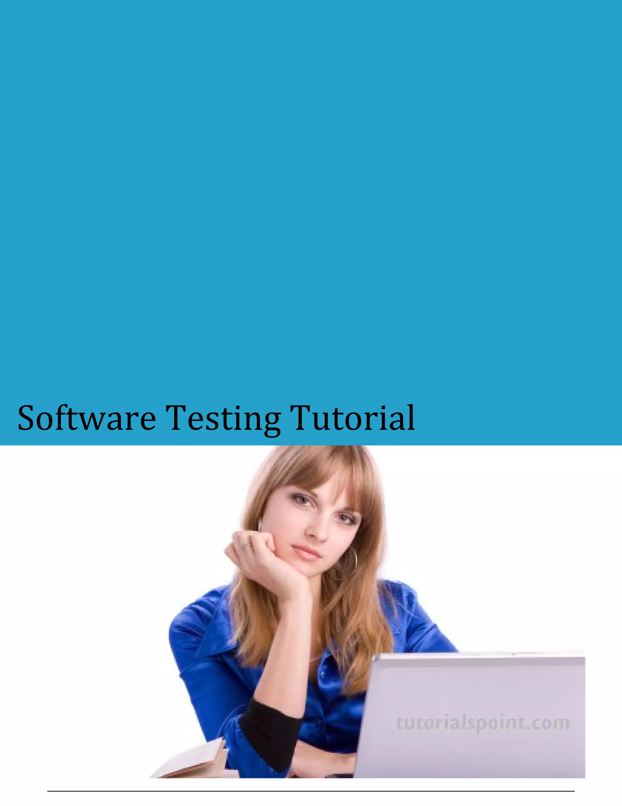Software Testing Tutorial
 