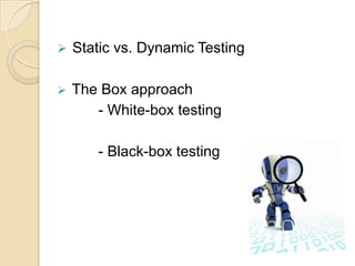 Software testing | PPTX