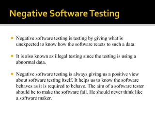 Software testing | PPT