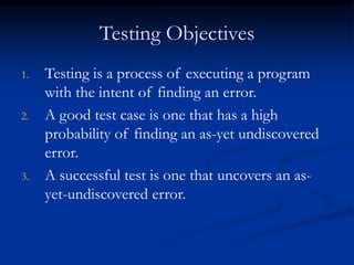 Software testing | PPTX