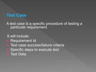 Software testing | PPTX