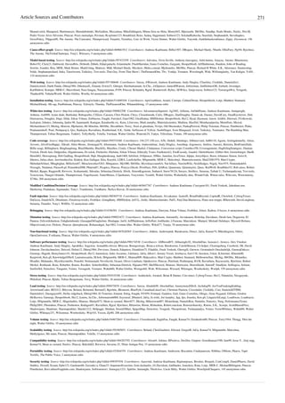 Article Sources and Contributors 271
Manuel.oriol, Marqueed, Martinmeyer, Marudubshinki, McGeddon, Mezzaluna, MikeEddington, Minna Sora no Shita, Monty845, Mpeisenbr, MrOllie, Nandhp, Neale Monks, Neelix, Niri.M,
Pedro Victor Alves Silvestre, Pinecar, Posix memalign, Povman, Rcsprinter123, Rmahfoud, Ronz, Sadeq, Siggimund, Softtest123, SoledadKabocha, Starofale, Stephanakib, Stevehughes,
SwissPokey, T0pgear09, The Anome, The Cunctator, Thumperward, Tmaufer, Tremilux, User At Work, Victor Stinner, Walter Görlitz, Yurymik, Zarkthehackeralliance, Zippy, Zirconscot, 156
anonymous edits
Cause-effect graph  Source: http://en.wikipedia.org/w/index.php?oldid=469661912  Contributors: Andreas Kaufmann, Bilbo1507, DRogers, Michael Hardy, Nbarth, OllieFury, Pgr94, Rjwilmsi,
The Anome, TheTrishaChatterjee, Tony1, Wleizero, 5 anonymous edits
Model-based testing  Source: http://en.wikipedia.org/w/index.php?oldid=597433359  Contributors: Adivalea, Alvin Seville, Anthony.faucogney, Antti.huima, Arjayay, Atester, Bluemoose,
Bobo192, Click23, Dahlweid, Daveed84x, Drilnoth, Ehheh, Eldad.palachi, Eslamimehr, FlashSheridan, Gaius Cornelius, Garganti, Hooperbloob, JeffHaldeman, Jluedem, John of Reading,
Jtowler, Jzander, Kku, MDE, Mark Renier, MarkUtting, Mattisse, Mdd, Michael Hardy, Micskeiz, Mirko.conrad, Mjchonoles, MrOllie, Pinecar, Richard R White, S.K., Sdorrance, Smartesting,
Solde, Stephanepechard, Suka, Tatzelworm, Tedickey, Test-tools, That Guy, From That Show!, TheParanoidOne, Thv, Vonkje, Vrenator, Wavelength, Widr, Williamglasby, Yan Kuligin, Yxl01,
124 anonymous edits
Web testing  Source: http://en.wikipedia.org/w/index.php?oldid=597186646  Contributors: 5nizza, AWiersch, Andreas Kaufmann, Andy Dingley, Cbuckley, Ctcdiddy, DanielaSzt1,
Danielcornell, Darth Panda, Dhiraj1984, DthomasJL, Emumt, Erwin33, Gherget, Harshadsamant, In.Che., JASpencer, JamesBWatson, Jetfreeman, JimHolmesOH, Joebarh, Jwoodger,
KarlDubost, Komper, MER-C, Macrofiend, Nara Sangaa, Narayanraman, P199, Pinecar, Rchandra, Rgraf, Runnerweb, Rybec, SEWilco, Sanju.toyou, Softtest123, Tawaregs08.it, Testgeek,
Thadius856, TubularWorld, Walter Görlitz, Woella, 64 anonymous edits
Installation testing  Source: http://en.wikipedia.org/w/index.php?oldid=514489104  Contributors: April kathleen, Aranel, Catrope, CultureDrone, Hooperbloob, Lotje, Matthew Stannard,
MichaelDeady, Mr.sqa, Paulbulman, Pinecar, Telestylo, Thardas, TheParanoidOne, WhatamIdoing, 15 anonymous edits
White-box testing  Source: http://en.wikipedia.org/w/index.php?oldid=598962298  Contributors: AdventurousSquirrel, Ag2402, Aillema, AnOddName, Andreas Kaufmann, Antiqueight,
Arthena, Ash890, Azure dude, Bartledan, Bobogoobo, CSZero, Caesura, Chris Pickett, Chrys, Closedmouth, Culix, DRogers, DanDoughty, Danno uk, Daranz, DavidCary, DeadEyeArrow, Deb,
Denisarona, Dougher, Dupz, Ebde, Erkan Yilmaz, Err0neous, Faught, Furrykef, Gaur1982, Giraffedata, HMSSolent, Hooperbloob, Hu12, Hyad, Hyenaste, Isnow, Ixfd64, JStewart, JYolkowski,
Jacksprat, Johntex, Johnuniq, Jpalm 98, Juanmamb, Kanigan, Kasukurthi.vrc, Kuru, Lfstevens, Mark.murphy, Materialscientist, Mathieu, MaxDel, Menthaxpiperita, Mentifisto, Mezod,
Michaeldunn123, Michig, Moeron, Mpilaeten, Mr Minchin, MrOllie, Mscuthbert, Noisy, Noot al-ghoubain, Nvrijn, Old Moonraker, PankajPeriwal, Philip Trueman, Pinecar, Pinethicket, Pluke,
Pradameinhoff, Prari, Pushparaj k, Qxz, Radiojon, Ravialluru, Rsutherland, S.K., Solde, Suffusion of Yellow, Sushiflinger, Sven Manguard, Svick, Tedickey, Tentinator, The Rambling Man,
Thumperward, Tobias Bergemann, Toddst1, Tolly4bolly, Velella, Vnishaat, Walter Görlitz, Waterski24, Yadyn, Yilloslime, Yintan, 190 anonymous edits
Code coverage  Source: http://en.wikipedia.org/w/index.php?oldid=595574360  Contributors: 194.237.150.xxx, A5b, Abdull, Abednigo, Abhinavvaid, Ad88110, Agasta, Aislingdonnelly, Aitias,
Aivosto, AliveFreeHappy, Alksub, Allen Moore, Alonergan76, Altenmann, Andreas Kaufmann, Andresmlinar, Andy Dingley, Anorthup, Argonesce, Attilios, Auteurs, Beetstra, BenFrantzDale,
Billie usagi, Billinghurst, Bingbangbong, BlackMamba, Blacklily, Blaxthos, Centic, Chester Markel, Cindamuse, Conversion script, Coombes358, Coveragemeter, DagErlingSmørgrav, Damian
Yerrick, Derek farn, Didgeedoo, Digantorama, Dr ecksk, Dwheeler, Ebelular, Erkan Yilmaz, Ethically Yours, Faulknerck2, FredCassidy, Gaudol, Ghettoblaster, Gibber blot, Greensburger, HaeB,
Henri662, Hertzsprung, Hob Gadling, Hooperbloob, Hqb, Hunghuuhoang, Ianb1469, Infofred, JASpencer, JJMax, Jamelan, JavaTenor, Jdpipe, Jerryobject, Jkeen, Johannes Simon, JorisvS,
Jtheires, Julias.shaw, JustAnotherJoe, Kdakin, Ken Gallager, Kku, Kurykh, LDRA, LouScheffer, M4gnum0n, MER-C, Malcolmj1, Materialscientist, Mati22081979, Matt Crypto,
MehrdadAfshari, Mhaghighat, Millerlyte87, Miracleworker5263, Mittgaurav, Mj1000, MrOllie, MywikiaccountSA, Nat hillary, NawlinWiki, NickHodges, Nigelj, Nin1975, Nintendude64,
Nixeagle, Ntalamai, Parasoft-pl, Penumbra2000, Phatom87, Picapica, Pinecar, Pratyya Ghosh, Prosfilaes, Ptrb, QARon, Quamrana, Quinntaylor, Quux, RedWolf, Roadbiker53, Rob amos, Robert
Merkel, Rpapo, RuggeroB, Rwwww, Scubamunki, Sdesalas, Sebastian.Dietrich, Sferik, SimonKagstrom, Smharr4, Snow78124, Snoyes, Stoilkov, Suruena, Taibah U, Technoparkcorp, Test-tools,
Testcocoon, Thargor Orlando, Thumperward, Tiagofassoni, TutterMouse, U2perkunas, Vasywriter, Veralift, Walter Görlitz, Walterkelly-dms, WimdeValk, Witten rules, Wlievens, Wmwmurray,
X746e, 268 anonymous edits
Modified Condition/Decision Coverage  Source: http://en.wikipedia.org/w/index.php?oldid=465647767  Contributors: Andreas Kaufmann, Crazypete101, Freek Verkerk, Jabraham mw,
Markiewp, Pindakaas, Sigmundur, Tony1, Tsunhimtse, Vardhanw, Štefica Horvat, 20 anonymous edits
Fault injection  Source: http://en.wikipedia.org/w/index.php?oldid=580365716  Contributors: Andreas Kaufmann, Ari.takanen, Auntof6, BrianPatBeyond, CapitalR, Chowbok, CyborgTosser,
DaGizza, DatabACE, Dboehmer, Firealwaysworks, Foobiker, GoingBatty, HMSSolent, Jeff G., Joriki, Martinschneider, Paff1, Paul.Dan.Marinescu, Piano non troppo, RHaworth, SteveLoughran,
Suruena, Tmaufer, Tony1, WillDo, 32 anonymous edits
Bebugging  Source: http://en.wikipedia.org/w/index.php?oldid=514346301  Contributors: Andreas Kaufmann, Dawynn, Erkan Yilmaz, Foobiker, Jchaw, Kaihsu, O keyes, 6 anonymous edits
Mutation testing  Source: http://en.wikipedia.org/w/index.php?oldid=599021672  Contributors: Andreas Kaufmann, Antonielly, Ari.takanen, Brilesbp, Davidmus, Derek farn, Dogaroon, El
Pantera, Felixwikihudson, Fuhghettaboutit, GiuseppeDiGuglielmo, Htmlapps, Jarfil, JeffHaldeman, Jeffoffutt, JonHarder, LFaraone, Marcinkaw, Martpol, Mickaël Delahaye, Mycroft.Holmes,
ObjectivismLover, Pieleric, Pinecar, Quuxplusone, Rohansahgal, Sae1962, Usrnme h8er, Walter Görlitz, Wikid77, Yuejia, 78 anonymous edits
Non-functional testing  Source: http://en.wikipedia.org/w/index.php?oldid=567626565  Contributors: Addere, Andrewpmk, Burakseren, Dima1, JaGa, Kumar74, Mikethegreen, Ontist,
Open2universe, P.srikanta, Pinecar, Walter Görlitz, 8 anonymous edits
Software performance testing  Source: http://en.wikipedia.org/w/index.php?oldid=598174530  Contributors: AMbroodEY, Abhasingh.02, AbsolutDan, Aeusoes1, Aisteco, Alex Vinokur,
Andreas Kaufmann, Andy Dingley, Apodelko, Argyriou, Armadillo-eleven, Bbryson, Bourgeoisspy, Brian.a.wilson, Burakseren, CaroleHenson, Cit helper, Ckoenigsberg, Coroberti, D6, David
Johnson, Davidschmelzer, Deicool, Delete12, Dhiraj1984, Dwvisser, Dzmzh, Edepriest, Eitanklein75, Filadifei, Freek Verkerk, Ghewgill, Gnowor, Grotendeels Onschadelijk, GururajOaksys,
Gururajs, Hagoth, HenryJames141, Hooperbloob, Hu12, Ianmolynz, Iulus Ascanius, J.delanoy, JaGa, Jdlow1, Jeremy Visser, Jewbacca, Jim1138, Jncraton, Jvkiet, KAtremer, Kbustin00,
Keepwish, Ken g6, KnowledgeOfSelf, Lauramocanita, M.boli, M4gnum0n, MER-C, Maimai009, Makesalive, Matt Crypto, Matthew Stannard, MelbourneStar, Michig, MrOllie, Mrmatiko,
Msadler, Muhandes, Mywikicontribs, Nono64, Notinasnaid, Noveltywh, Ocaasi, Oliver Lineham, Optakeover, Pinecar, Pnieloud, Pratheepraj, R'n'B, Ravialluru, Raysecurity, Rjwilmsi, Robert
Merkel, Ronbarak, Ronz, Rsbarber, Rstens, Rwalker, SchreiberBike, Sebastian.Dietrich, Sfgiants1995, ShelfSkewed, Shimser, Shirtwaist, Shoeofdeath, SimonP, Smalljim, Softlogica, Solstan,
SunSw0rd, Swtechwr, Timgurto, Veinor, Versageek, Vrenator, Wahab80, Walter Görlitz, Weregerbil, Widr, Wilsonmar, Wizzard, Wktsugue, Woohookitty, Wselph, 339 anonymous edits
Stress testing  Source: http://en.wikipedia.org/w/index.php?oldid=592435240  Contributors: Aednichols, Awaterl, Brian R Hunter, Con-struct, CyborgTosser, Hu12, Ndanielm, Niceguyedc,
Philofred, Pinecar, Rjlabs, Tobias Bergemann, Trevj, Walter Görlitz, 16 anonymous edits
Load testing  Source: http://en.wikipedia.org/w/index.php?oldid=599475870  Contributors: 5nizza, Abarkth99, AbsolutDan, AnonymousDDoS, Archdog99, AreYouFreakingKidding,
ArrowmanCoder, BD2412, Bbryson, Beland, Belmond, Bernard2, Bgwhite, Bkranson, BluePyth, CanadianLinuxUser, Christian Paulsen, Crossdader, Ctcdiddy, Czei, DanielaSZTBM,
DanielaSzt1, Daonguyen95, Derby-ridgeback, Dhiraj1984, El Tonerino, Emumt, Ettrig, Faught, Ff1959, Frontaal, Gadaloo, Gail, Gaius Cornelius, Gbegic, Gene Nygaard, Gilliam, Gordon
McKeown, Gururajs, Hooperbloob, Hu12, Icairns, In.Che., Informationh0b0, Itsyousuf, JHunterJ, JaGa, Jo.witte, Joe knepley, Jpg, Jpo, Jruuska, Ken g6, LinguistAtLarge, Loadfocus, Loadtracer,
Lotje, M4gnum0n, MER-C, Magioladitis, Manzee, MarijnN72, Mean as custard, Merrill77, Michig, Mikerowan007, Misterlump, NameIsRon, Nettiehu, Nimowy, Nurg, PerformanceTester,
Philip2001, Photodeus, Pinecar, Pushtotest, Radagast83, Ravialluru, Rgraf, Rjwilmsi, Rklawton, Rlonn, Rlsheehan, Robert.maclean, Ronwarshawsky, Rstens, S.K., Scoops, ScottMasonPrice,
Shadowjams, Shadriner, Sharmaprakher, Shashi1212, Shilpagpt, Shinhan, SireenOMari, SpigotMap, Swtechwr, Testgeek, Theopolisme, Tusharpandya, Veinor, VernoWhitney, Wahab80, Walter
Görlitz, Whitejay251, Wilsonmar, Woohookitty, Wrp103, Yossin, Zje80, 206 anonymous edits
Volume testing  Source: http://en.wikipedia.org/w/index.php?oldid=544672643  Contributors: Closedmouth, EagleFan, Faught, Kumar74, Octahedron80, Pinecar, Terry1944, Thingg, Thru the
night, Walter Görlitz, 10 anonymous edits
Scalability testing  Source: http://en.wikipedia.org/w/index.php?oldid=592405851  Contributors: Beland, ChrisGualtieri, Edward, GregorB, JaGa, Kumar74, M4gnum0n, Malcolma,
Methylgrace, Mo ainm, Pinecar, Sharmaprakher, Velella, 13 anonymous edits
Compatibility testing  Source: http://en.wikipedia.org/w/index.php?oldid=584283792  Contributors: Alison9, Arkitus, BPositive, DexDor, Gmporr, Gowdhaman3390, Iain99, Jesse V., Jimj wpg,
Kumar74, Mean as custard, Neelov, Pinecar, RekishiEJ, Rwwww, Suvarna 25, Thine Antique Pen, 15 anonymous edits
Portability testing  Source: http://en.wikipedia.org/w/index.php?oldid=552844791  Contributors: Andreas Kaufmann, Andrezein, Biscuittin, Cmdrjameson, Nibblus, OSborn, Pharos, Tapir
Terrific, The Public Voice, 2 anonymous edits
Security testing  Source: http://en.wikipedia.org/w/index.php?oldid=599397938  Contributors: Aaravind, Andreas Kaufmann, Bigtimepeace, Brookie, Bwpach, ConCompS, DanielPharos, David
Stubley, Dxwell, Ecram, Epbr123, Gardener60, Gavenko a, Glane23, ImperatorExercitus, Ixim dschaefer, JA.Davidson, JonHarder, Joneskoo, Kinu, Lotje, MER-C, MichaelBillington, Pinecar,
Pinethicket, Ravi.alluru@applabs.com, Shadowjams, Softwaretest1, Someguy1221, Spitfire, Stenaught, ThisIsAce, Uncle Milty, Walter Görlitz, WereSpielChequers, 145 anonymous edits
 