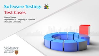Software Testing:
Test Cases
 