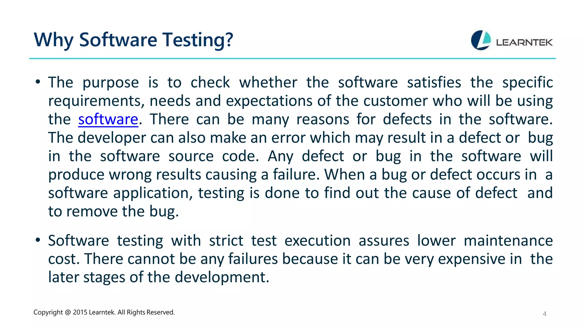Software testing | PPT