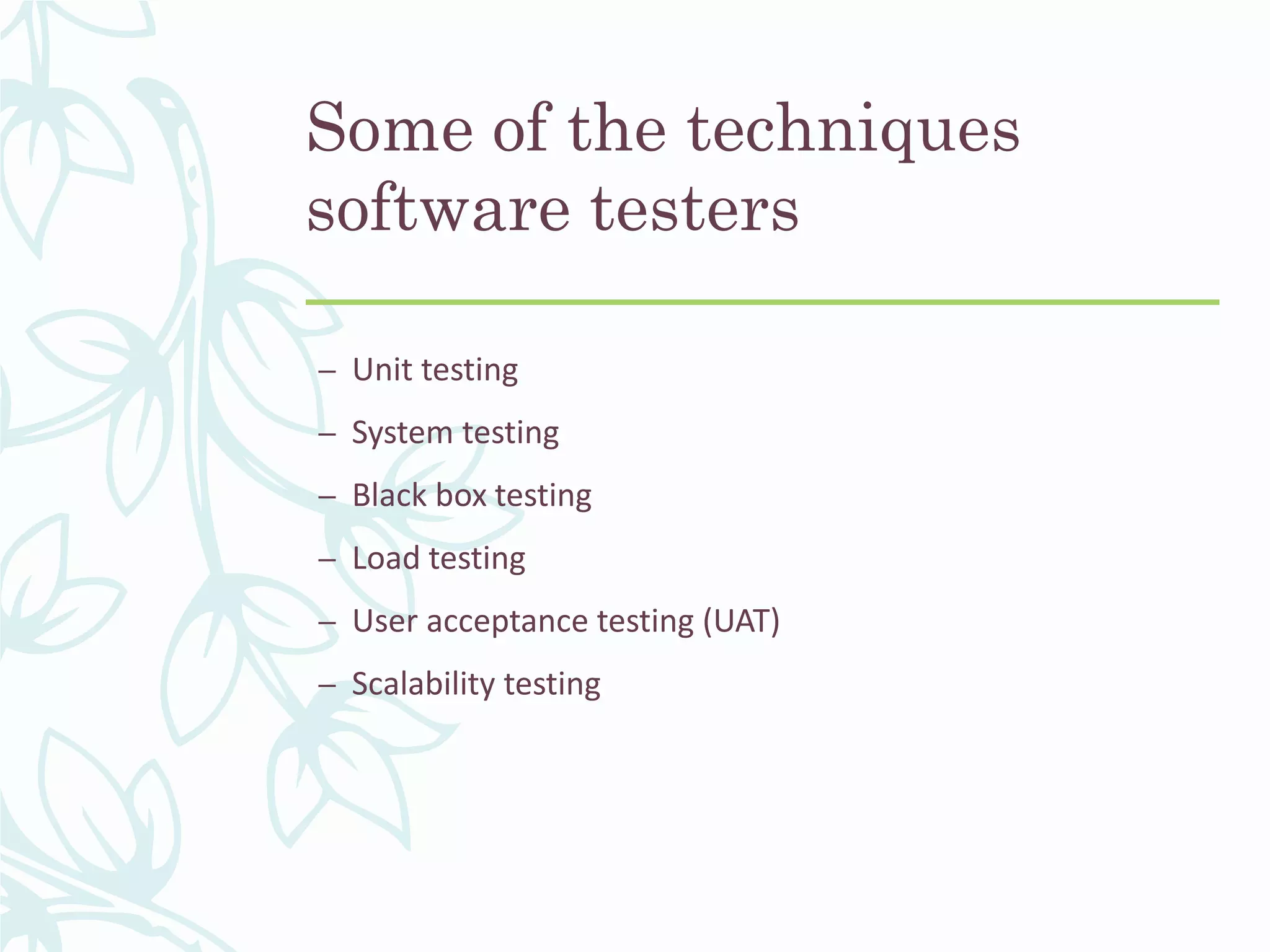 Software testing | PPT