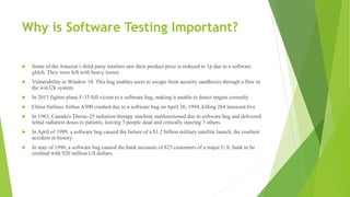 Software testing