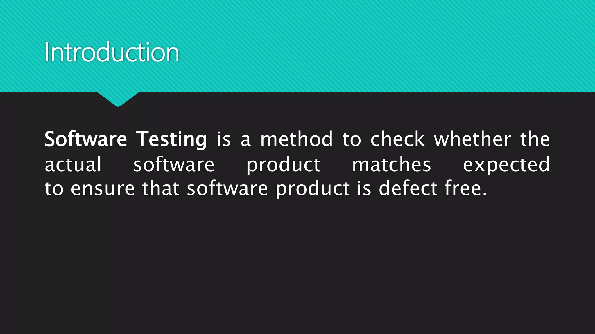 Software testing | PPT