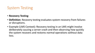 Software Testing IN SOFTWARE SPM PPTpptx | PPTX