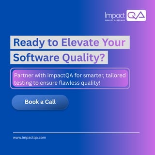 Ready to Elevate Your Software Quality ? | PDF