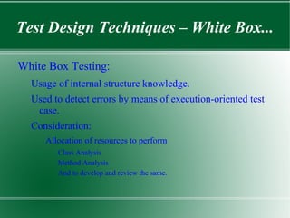 Resource associated with testbed setup. 