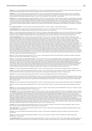 Article Sources and Contributors 245
Test fixture  Source: http://en.wikipedia.org/w/index.php?oldid=425561623  Contributors: Andreas Kaufmann, Brambleclawx, Heathd, Humanoc, Ingeniero-aleman, Jeodesic, Martarius, Pkgx,
RCHenningsgard, Ripounet, Rlsheehan, Silencer1981, Tabletop, WHonekamp, Walter Görlitz, Wernight, ZacParkplatz, 16 anonymous edits
Method stub  Source: http://en.wikipedia.org/w/index.php?oldid=423993207  Contributors: Andreas Kaufmann, Antonielly, Bhadani, Bratch, Can't sleep, clown will eat me, Cander0000,
Ceyockey, Dasoman, Deep Alexander, Dicklyon, Drbreznjev, Ermey, Extvia, Ggoddard, Hollih, IguanaScales, Itai, Joaopaulo1511, Kku, MBisanz, Mange01, Mark Renier, Michig, Mityaha,
Pinecar, Radagast83, Rich Farmbrough, RitigalaJayasena, Rrburke, S.K., Segv11, Sj, Thisarticleisastub, Vary, Walter Görlitz, 31 anonymous edits
Mock object  Source: http://en.wikipedia.org/w/index.php?oldid=436802401  Contributors: 16x9, A. B., ABF, AN(Ger), Acather96, Allanlewis, Allen Moore, Andreas Kaufmann, Andy Dingley,
Antonielly, Ataru, Autarch, Babomb, BenWilliamson, Blueboy96, Charles Matthews, Ciphers, ClinkingDog, CodeCaster, Colcas, Cybercobra, DHGarrette, Dcamp314, Derbeth, Dhoerl, Edward
Z. Yang, Elilo, Ellissound, Eric Le Bigot, Ghettoblaster, Hooperbloob, IceManBrazil, JamesShore, Kc8tpz, Khalid hassani, Kku, Le-sens-commun, Lmajano, Lotje, Mange01, Marchaos,
Martarius, Martinig, MaxSem, Mkarlesky, NickHodges, Nigelj, Nrabinowitz, Paul Foxworthy, Pecaperopeli, Philip Trueman, Pinecar, R'n'B, Redeagle688, Rodrigez, RoyOsherove, Rstandefer,
Scerj, Simonwacker, SkyWalker, SlubGlub, Spurrymoses, Stephan Leeds, SteveLoughran, TEB728, Thumperward, Tobias Bergemann, Tomrbj, Whitehawk julie, WikiPuppies, 143 anonymous
edits
Lazy systematic unit testing  Source: http://en.wikipedia.org/w/index.php?oldid=198751809  Contributors: AJHSimons, Andreas Kaufmann, RHaworth
Test Anything Protocol  Source: http://en.wikipedia.org/w/index.php?oldid=410942939  Contributors: Andreas Kaufmann, AndyArmstrong, BrotherE, Brunodepaulak, Frap, Gaurav,
Justatheory, Mindmatrix, Pinecar, RJHerrick, Schwern, Shlomif, Tarchannen, Thr4wn, Wrelwser43, Ysth, 27 anonymous edits
xUnit  Source: http://en.wikipedia.org/w/index.php?oldid=437052710  Contributors: Ahoerstemeier, Andreas Kaufmann, BurntSky, Caesura, Chris Pickett, Damian Yerrick, Dvib, FlashSheridan,
Furrykef, Green caterpillar, Jpalm 98, Kenyon, Khatru2, Kku, Kleb, Lasombra, LilHelpa, MBisanz, Mat i, MaxSem, MindSpringer, MrOllie, Nate Silva, Ori Peleg, Pagrashtak, Patrikj, Pengo,
PhilippeAntras, Pinecar, Qef, RedWolf, Rhphillips, RudaMoura, Schwern, SebastianBergmann, Simonwacker, Slakr, Srittau, Tlroche, Uzume, Woohookitty, 68 anonymous edits
List of unit testing frameworks  Source: http://en.wikipedia.org/w/index.php?oldid=437153162  Contributors: A-Evgeniy, AJHSimons, Akadruid, Alan0098, AliveFreeHappy, Andreas
Kaufmann, AndreasBWagner, Andrey86, Andy Dingley, Anorthup, Antonylees, Arjayay, Arjenmarkus, Artem M. Pelenitsyn, Asashour, Asimjalis, Ates Goral, Autarch, Avantika789, Avi.kaye,
BP, Basvodde, Bdicroce, Bdijkstra, Beetstra, Berny68, Billyoneal, Boemmels, Brandf, Burschik, C1vineoflife, Calréfa Wéná, Chompx, Chris Pickett, ChronoKinetic, Ckrahe, Codefly,
CompSciStud4U, Cpunit root, Cruftcraft, Cybjit, Dalepres, Damieng, DaoKaioshin, DataWraith, David smallfield, Decatur-en, Diego Moya, Dlindqui, Donald Hosek, DrMiller, EagleFan,
Ebar7207, Edward, Eeera, Ellissound, Eoinwoods, Erkan Yilmaz, Figureouturself, Fltoledo, FredericTorres, Furrykef, Fuzlyssa, GabiS, Gaurav, Generalov.sergey, Ggeldenhuys, Gpremer,
GregoryCrosswhite, Grincho, Grshiplett, Gurdiga, Harrigan, Harryboyles, Hboutemy, Hlopetz, Holger.krekel, Ian-blumel, IceManBrazil, Icseaturtles, Ilya78, JLaTondre, James Hugard, JavaCS,
Jdpipe, Jens Lüdemann, Jeremy.collins, Jevon, Jim Kring, Joelittlejohn, Johnuniq, Jokes Free4Me, Jrosdahl, Justatheory, Jvoegele, KAtremer, Kenguest, Kiranthorat, Kku, Kleb, Kristofer
Karlsson, Kwiki, LDRA, Legalize, Maine3002, Mandarax, Marclevel3, Mark Renier, Markvp, Martin Moene, Mdkorhon, MebSter, MeekMark, Mengmeng, Metalim, MiguelMunoz, Mindmatrix,
Mitmacher313, Mj1000, Mkarlesky, Morder, NagyLoutre, Nereocystis, Nick Number, Nimowy, Nlu, Norrby, Northgrove, ObjexxWiki, Oestape, Ospalh, Paddy3118, Pagrashtak, Papeschr,
PensiveCoder, Pentapus, Pesto, Pgr94, Pinecar, Praseodymium, Prekageo, Ptrb, R'n'B, RalfHandl, RandalSchwartz, Ravidgemole, Rcunit, Rhphillips, Rjollos, Rmkeeble, Robkam, Ropata,
Rsiman, Ryadav, SHIMODA Hiroshi, Saalam123, Sarvilive, Schwern, Senfo, Sgould, Shabbychef, Shadriner, Siffert, Simeonfs, Simoneau, Simonscarfe, SirGeek CSP, Skiwi, Slhynju, Squares,
Stassats, Stenyak, SteveLoughran, SummerWithMorons, Swtechwr, Sydevelopments, Tabletop, Tadpole9, Tarvaina, Tassedethe, TempestSA, Ten0s, ThomasAagaardJensen, Thv, TobyFernsler,
Tognopop, Torsknod, Traviscj, Uniwalk, Updatehelper, User77764, Uzume, Vassilvk, Vcmpk, Vibhuti.amit, Virtualblackfox, Wdevauld, Weitzman, Wernight, Wickorama, Winterst, Wodka, X!,
Yince, Yipdw, Yukoba, Yurik, Zanhsieh, Zootm, 529 anonymous edits
SUnit  Source: http://en.wikipedia.org/w/index.php?oldid=417107221  Contributors: Andreas Kaufmann, Chris Pickett, D6, Diegof79, Djmckee1, Frank Shearar, HenryHayes, Hooperbloob,
Jerryobject, Mcsee, Nigosh, Olekva, TheParanoidOne, 7 anonymous edits
JUnit  Source: http://en.wikipedia.org/w/index.php?oldid=435301871  Contributors: 194.237.150.xxx, Abelson, AliveFreeHappy, Andmatt, Andreas Kaufmann, Anomen, Antonielly, Artaxiad,
Ashwinikvp, Ausir, BeauMartinez, Biyer, Bluerasberry, Byj2000, Cat Parade, Cmdrjameson, Conversion script, DONOVAN, DaoKaioshin, Darc, Darth Panda, Doug Bell, Dsaff, Duplicity,
East718, Epbr123, Esminis, Eye of slink, Faisal.akeel, Frap, Free Software Knight, Ftiercel, Furrykef, Ghostkadost, Gracenotes, Green caterpillar, Grendelkhan, Harrisony, Hervegirod,
Hooperbloob, Ilya, Iosif, JLaTondre, Jerryobject, Jpalm 98, KellyCoinGuy, Kenguest, Kenji Toyama, Kent Beck, Kleb, KuwarOnline, M4gnum0n, MER-C, Mahmutuludag, Mark Renier, Matt
Crypto, Mdediana, MrOllie, Nate Silva, Nigelj, Ntalamai, POajdbhf, PaulHurleyuk, Paulsharpe, Pbb, Pcap, Plasmafire, Poulpy, Pseudomonas, Quinntaylor, Randomalious, Raztus, RedWolf,
Resurgent insurgent, Rich Farmbrough, RossPatterson, SF007, Salvan, Sandipk singh, Science4sail, Silvestre Zabala, SirGeek CSP, Softtest123, Softwaresavant, Stypex, TakuyaMurata,
TerraFrost, Thumperward, Tikiwont, Tlroche, Torc2, Tumbarumba, Tweisbach, UkPaolo, VOGELLA, Vina, Vlad, WiseWoman, Yamla, 115 anonymous edits
Concutest  Source: http://en.wikipedia.org/w/index.php?oldid=271646153  Contributors: Andreas Kaufmann, Elonka, Htowninsomniac, John Vandenberg, Xiphoris, 3 anonymous edits
CppUnit  Source: http://en.wikipedia.org/w/index.php?oldid=433062569  Contributors: Amenel, Andreas Kaufmann, Anthony Appleyard, Conrad Braam, DSParillo, DrMiller, Frap, Ike-bana,
Lews Therin, Martin Rizzo, Mecanismo, Mgfz, Rjwilmsi, Sysuphos, TheParanoidOne, Tobias Bergemann, WereSpielChequers, Yanxiaowen, 14 anonymous edits
Test::More  Source: http://en.wikipedia.org/w/index.php?oldid=411565404  Contributors: Dawynn, Mindmatrix, Pjf, Schwern, Tassedethe, Unforgiven24
NUnit  Source: http://en.wikipedia.org/w/index.php?oldid=436487083  Contributors: Abelson, Andreas Kaufmann, B0sh, Brianpeiris, CodeWonk, Cwbrandsma, Djmckee1, Gfinzer, Gypwage,
Hadal, Hooperbloob, Hosamaly, Ike-bana, Jacosi, Jerryobject, Kellyselden, Largoplazo, Magioladitis, MaxSem, MicahElliott, NiccciN, Nigosh, NinjaCross, PaddyMcDonald, Pinecar, Pnewhook,
RHaworth, Raztus, RedWolf, Reidhoch, Rodasmith, S.K., SamuelTheGhost, Sj, StefanPapp, Superm401, Sydevelopments, Thv, Tobias Bergemann, Toomuchsalt, Ulrich.b, Valodzka, Whpq,
Zsinj, 53 anonymous edits
NUnitAsp  Source: http://en.wikipedia.org/w/index.php?oldid=367902681  Contributors: Andreas Kaufmann, Djmckee1, Edward, GatoRaider, Hooperbloob, Root4(one), SummerWithMorons
csUnit  Source: http://en.wikipedia.org/w/index.php?oldid=405701097  Contributors: Andreas Kaufmann, Djmckee1, Free Software Knight, Jerryobject, MaxSem, Mengmeng, 2 anonymous
edits
HtmlUnit  Source: http://en.wikipedia.org/w/index.php?oldid=428551519  Contributors: Agentq314, Andreas Kaufmann, Asashour, DARTH SIDIOUS 2, Edward, Jj137, KAtremer, Lkesteloot,
Mabdul, Mguillem, Nigelj, Tobias Bergemann, Zwilson14, 35 anonymous edits
Test automation  Source: http://en.wikipedia.org/w/index.php?oldid=437652161  Contributors: 5nizza, 83nj1, ADobey, Abdull, Akr7577, Alaattinoz, AliveFreeHappy, Ameya barve, Ancheta
Wis, Andy Dingley, Ankurj, Anupam naik, Apparition11, Asashour, Ash, Auntof6, Bbryson, Benjamin Geiger, Bhagat.Abhijeet, Bigtwilkins, Caltas, Carioca, Checkshirt, Chrisbepost, Christina
thi, CodeWonk, DARTH SIDIOUS 2, DRogers, Dbelhumeur02, DivineAlpha, Dreftymac, Eaowens, EdwardMiller, Egivoni, ElfriedeDustin, Elipongo, Enoch the red, Excirial, Faris747,
Ferpectionist, FlashSheridan, Flopsy Mopsy and Cottonmouth, Florian Huber, Fumitol, G0gogcsc300, Gaggarwal2000, Gherget, Gibs2001, Gmacgregor, Goutham, Grafen, Harobed, Hatch68,
Helix84, Hesa, Heydaysoft, Hooperbloob, Hswiki, Hu12, Ixfd64, JASpencer, JamesBWatson, Jkoprax, Johnuniq, Jpg, Kumarsameer, Kuru, Ldimaggi, M4gnum0n, MC10, MER-C, Marasmusine,
Mark Kilby, Marudubshinki, Matthewedwards, Mdanrel, MendipBlue, Michael Bernstein, Morrillonline, MrOllie, Nima.shahhosini, Nimowy, Notinasnaid, Octoferret, Ohnoitsjamie,
OracleDBGuru, PeterBizz, Pfhjvb0, ProfessionalTST, Qatutor, Qlabs impetus, Qtpautomation, Qwyrxian, R'n'B, RHaworth, Radagast83, Radiant!, Radiostationary, Raghublr, Rich Farmbrough,
RichardHoultz, Rickjpelleg, Rjwilmsi, Robertvan1, Robinson Weijman, Ryadav, Ryepie, SSmithNY, Sbono, ScottSteiner, Seaphoto, Shankar.sathiamurthi, Shijuraj, Shlomif, SoCalSuperEagle,
Softwaretest1, Srideep TestPlant, Ssingaraju, SteveLoughran, Sundaramkumar, Swtechwr, Testautomator, Thv, Ttrevers, Tumaka, Tushar291081, Vadimka, Veledan, Versageek, Vogelt, Waikh,
Walter Görlitz, Webbbbbbber, Winmacro, Wrp103, Yan Kuligin, ZachGT, Zorgon7, सरोज कुमार ढकाल, 294 anonymous edits
Test bench  Source: http://en.wikipedia.org/w/index.php?oldid=437094164  Contributors: Abdull, Ali65, Amitgusain, Arch dude, Dolovis, E2eamon, FreplySpang, J. Sparrow, Joe Decker,
Pinecar, Remotelysensed, Rich Farmbrough, Singamayya, Testbench, Tgruwell, 12 anonymous edits
Test execution engine  Source: http://en.wikipedia.org/w/index.php?oldid=393388726  Contributors: Abdull, Ali65, Andreas Kaufmann, Cander0000, ChildofMidnight, Fabrictramp, Grafen,
Rontaih, Walter Görlitz, 1 anonymous edits
Test stubs  Source: http://en.wikipedia.org/w/index.php?oldid=357487595  Contributors: Andreas Kaufmann, Chiefhuggybear, Christianvinter, Meridith K, Thisarticleisastub, Tomrbj, 1
anonymous edits
Testware  Source: http://en.wikipedia.org/w/index.php?oldid=372600851  Contributors: Andreas Kaufmann, Assadmalik, Avalon, Gzkn, Robofish, SteveLoughran, Wireless friend,
ZhonghuaDragon, 7 anonymous edits
Test automation framework  Source: http://en.wikipedia.org/w/index.php?oldid=426570771  Contributors: Abdull, Aby74, Akr7577, Al95521, AliveFreeHappy, Andy Dingley, Anshooarora,
Apparition11, Chrisbepost, Closedmouth, Drpaule, Excirial, Flopsy Mopsy and Cottonmouth, Gibs2001, Heydaysoft, Homfri, Iridescent, JamesBWatson, Jonathan Webley, LedgendGamer,
 