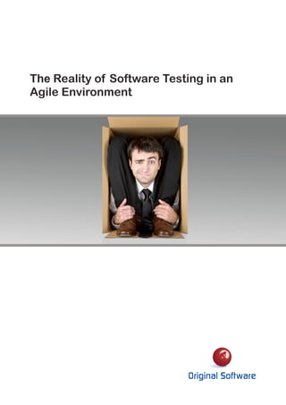 The Reality of Software Testing in an
Agile Environment
 