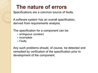 Software testing and introduction to quality | PDF