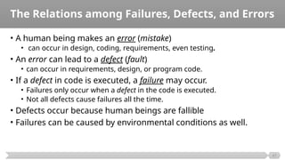 Software Testing and Principles lecture slides | PPTX