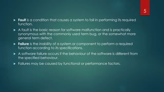 Software testing and process | PPTX