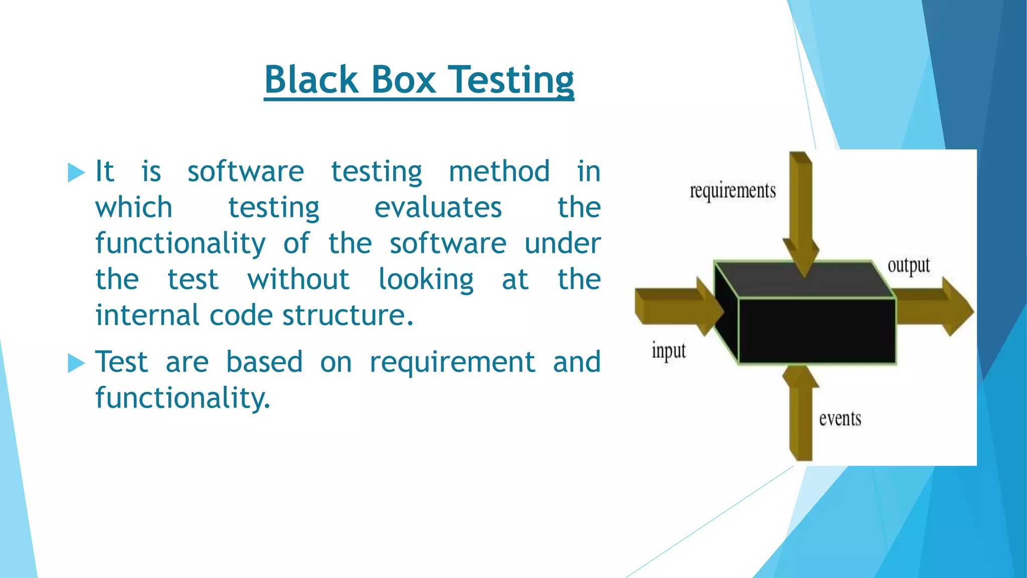 Software testing basic | PPT