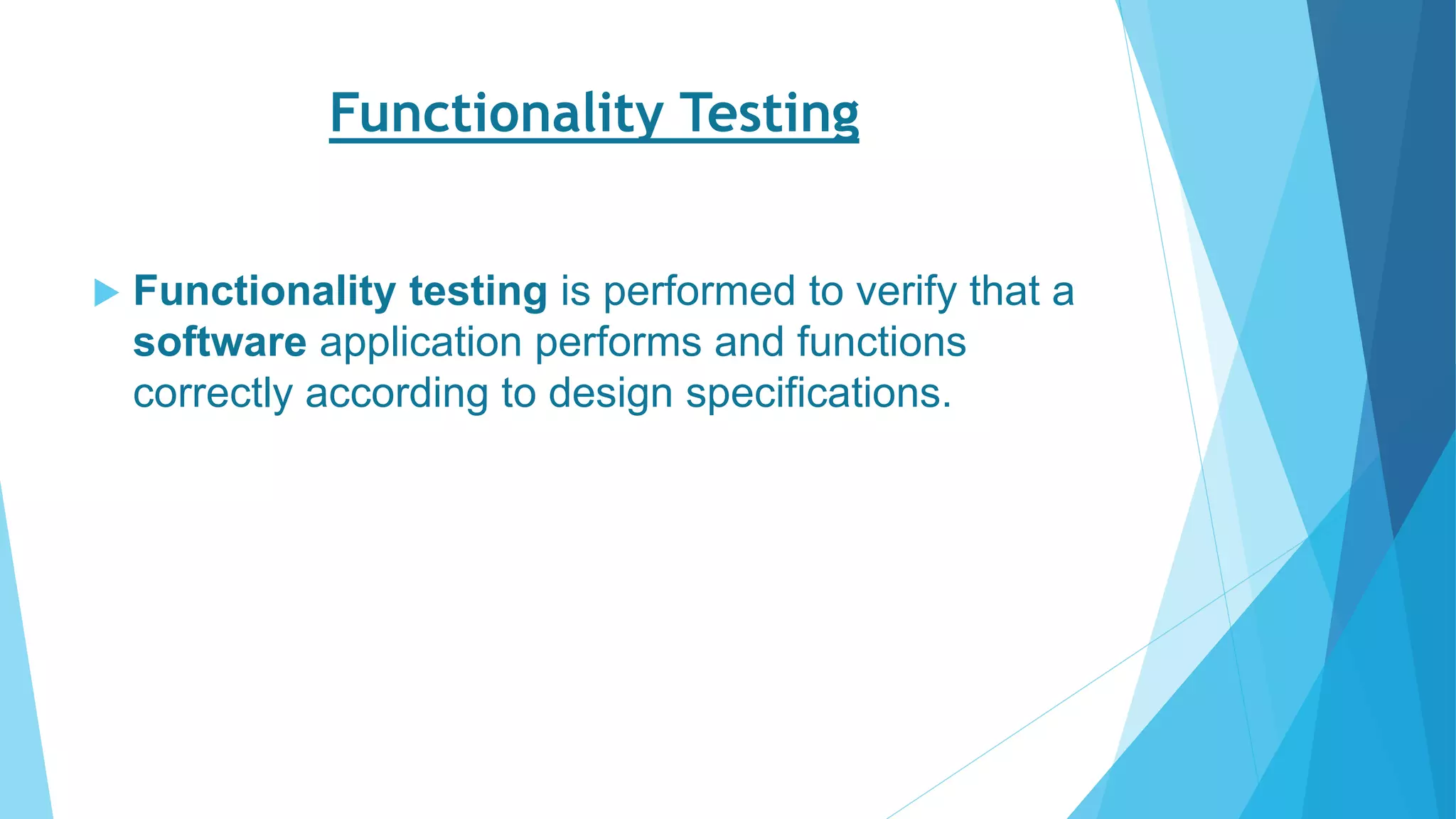 Software testing basic | PPT