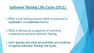 Software testing basic | PPTX