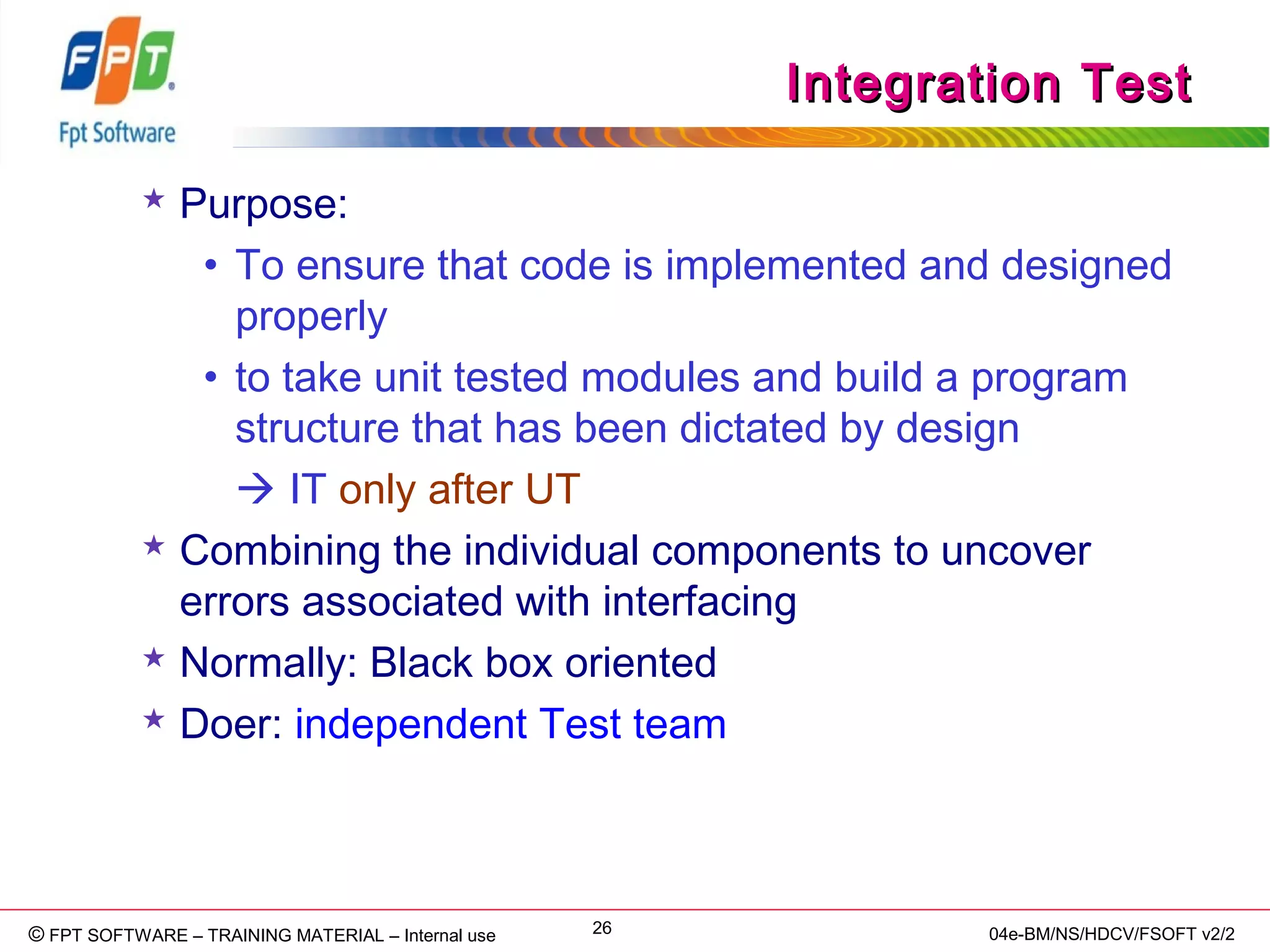 Software testing basic concepts | PPT